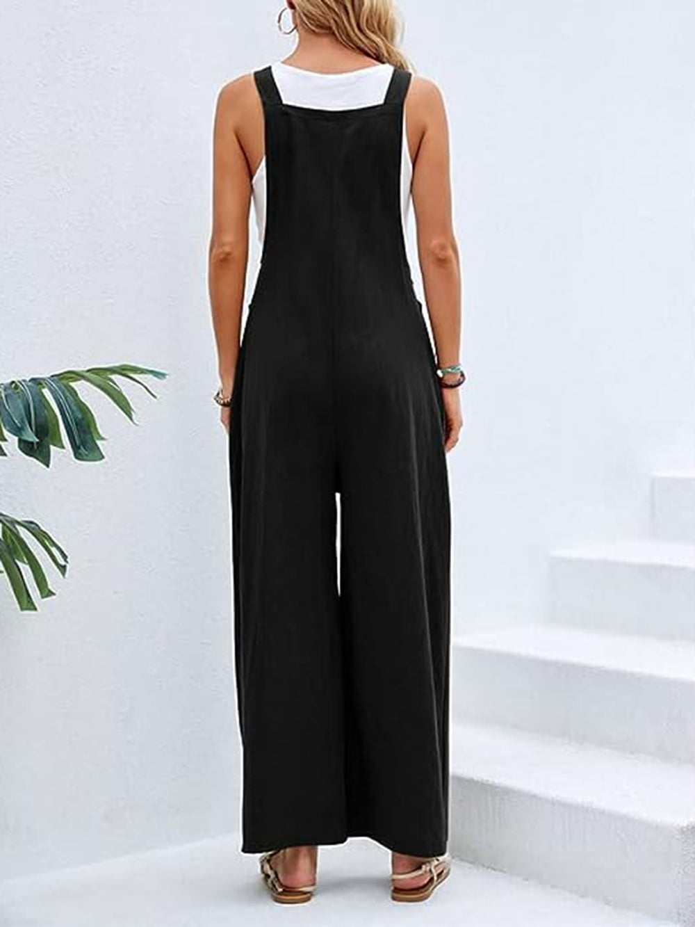 Don't Go Yet Jumpsuit - Cheeky Chic Boutique