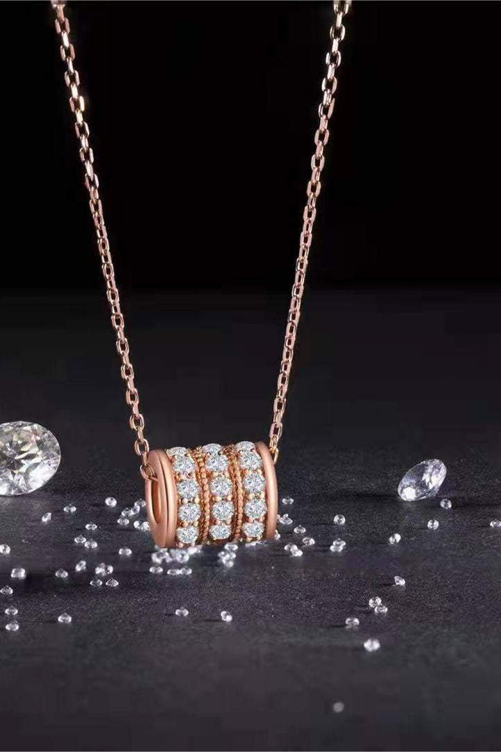 Donna Moissanite 925 Sterling Silver Necklace - Cheeky Chic Boutique