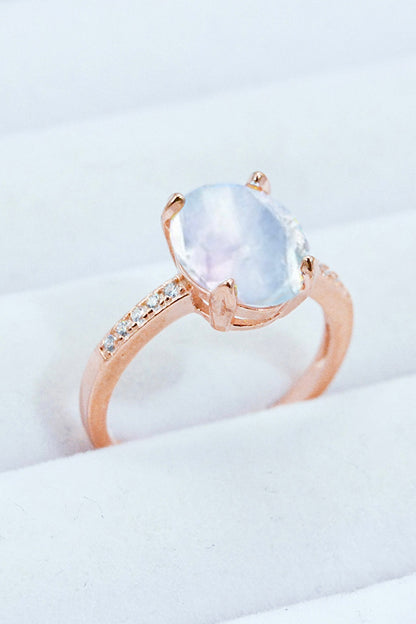 Get A Move On Moonstone Ring - Cheeky Chic Boutique