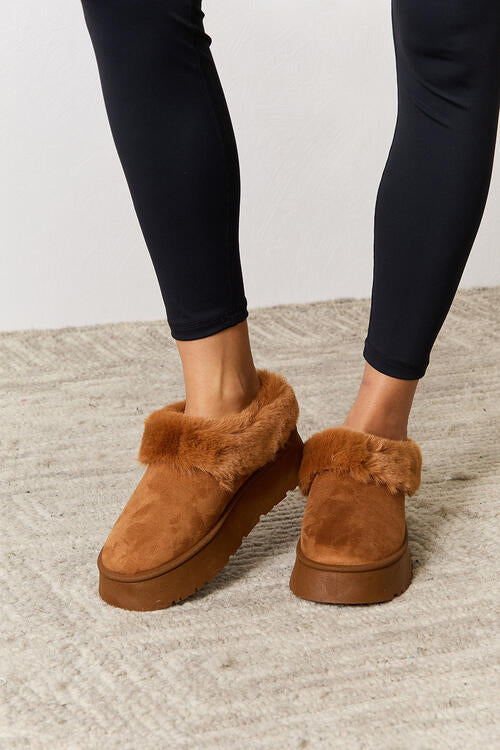 Our Little Secret Camel Slippers - Cheeky Chic Boutique