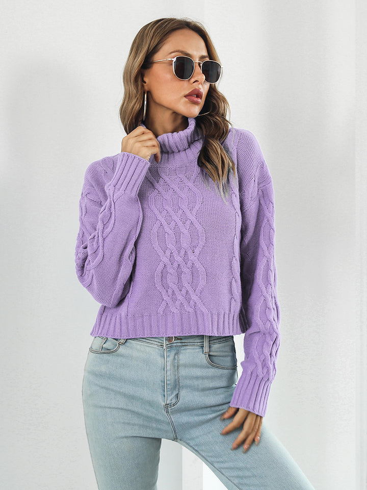 Dear Darling Turtleneck Sweater - Cheeky Chic Boutique