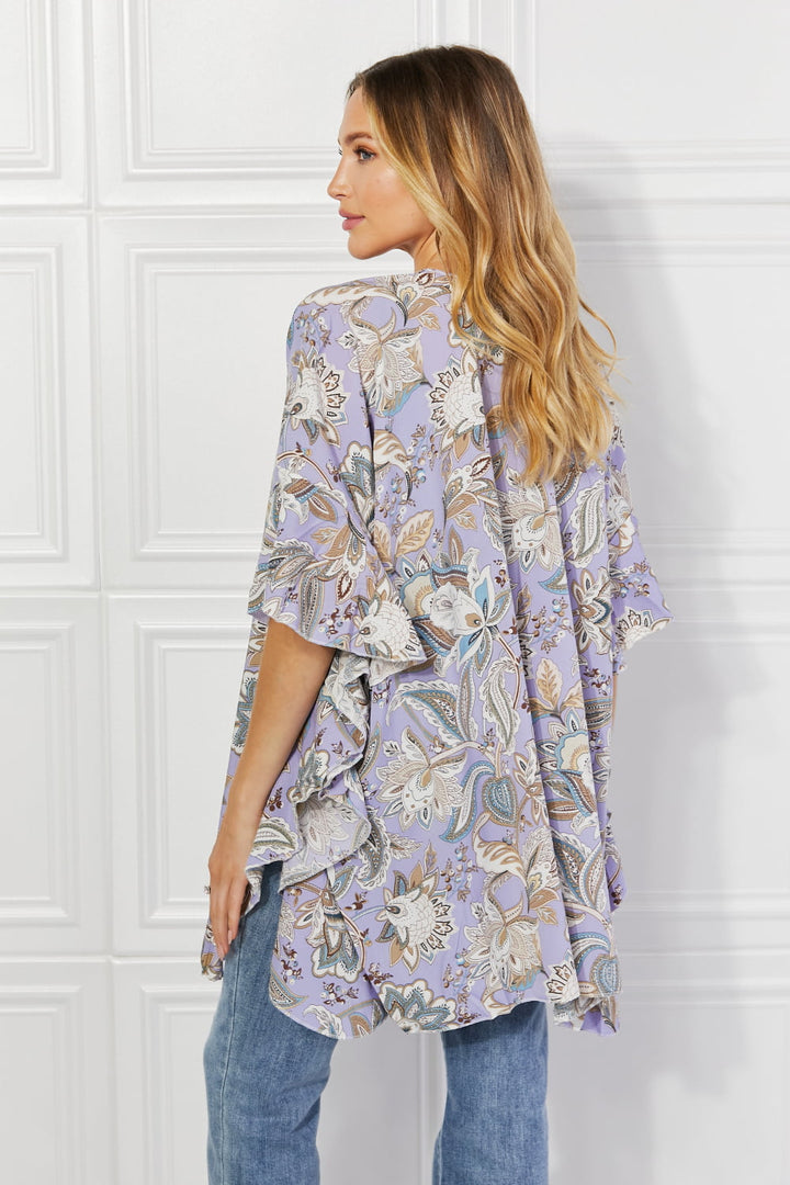 Justin Taylor Secret Garden Floral Kimono - Cheeky Chic Boutique
