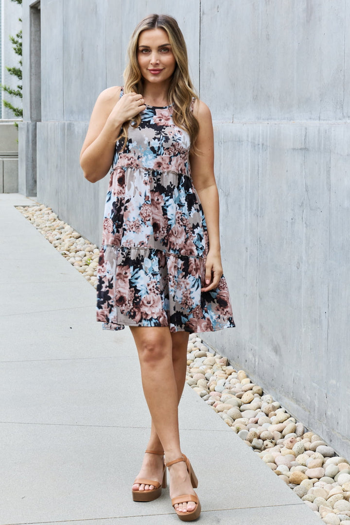 Fell In Love Floral Dress - Cheeky Chic Boutique