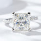 5.52 Carat Moissanite Side Stone Ring - Cheeky Chic Boutique