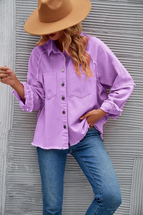 Never Leave Without It Denim Jacket - Cheeky Chic Boutique