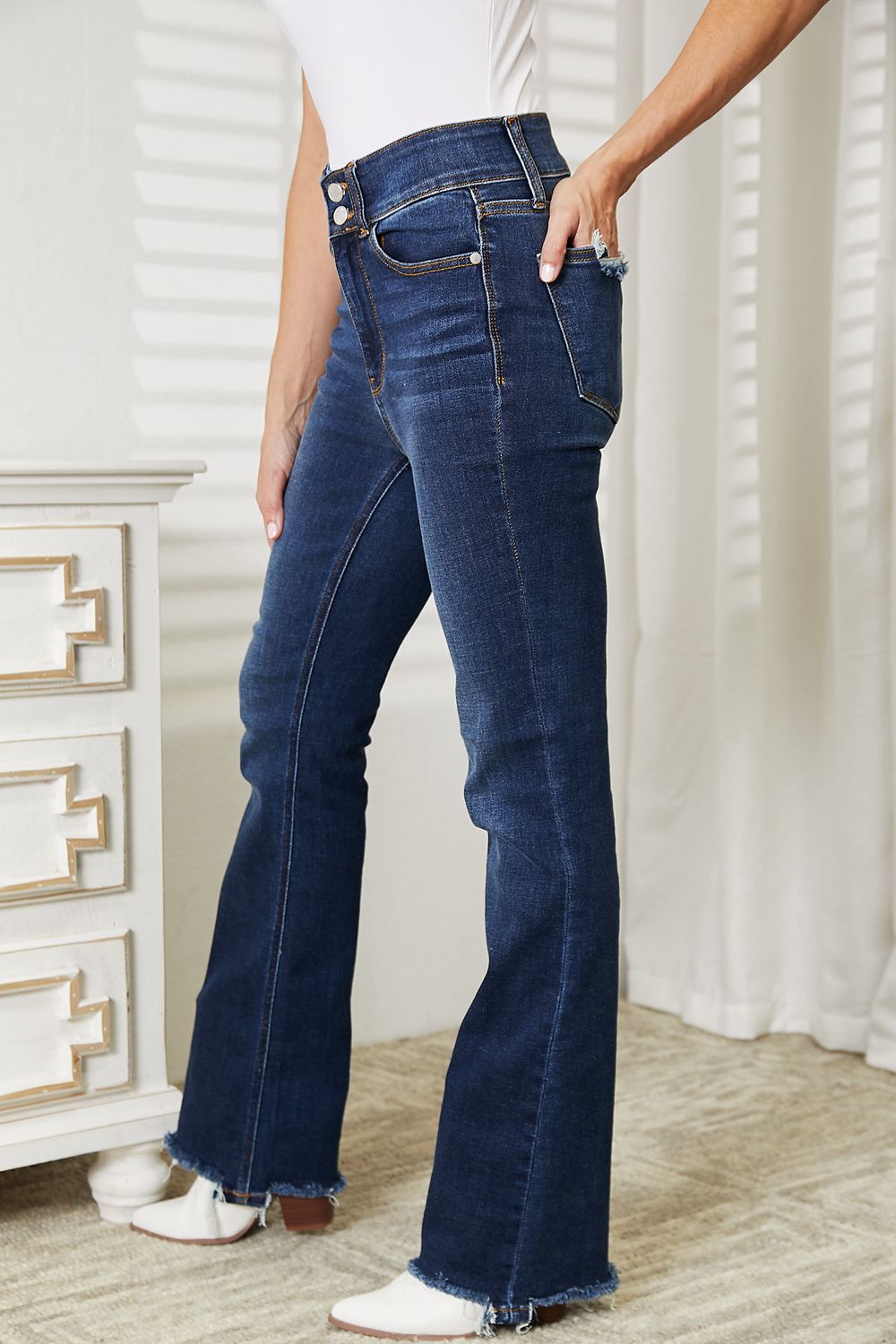 Judy Blue Erica Bootcut Jeans - Cheeky Chic Boutique