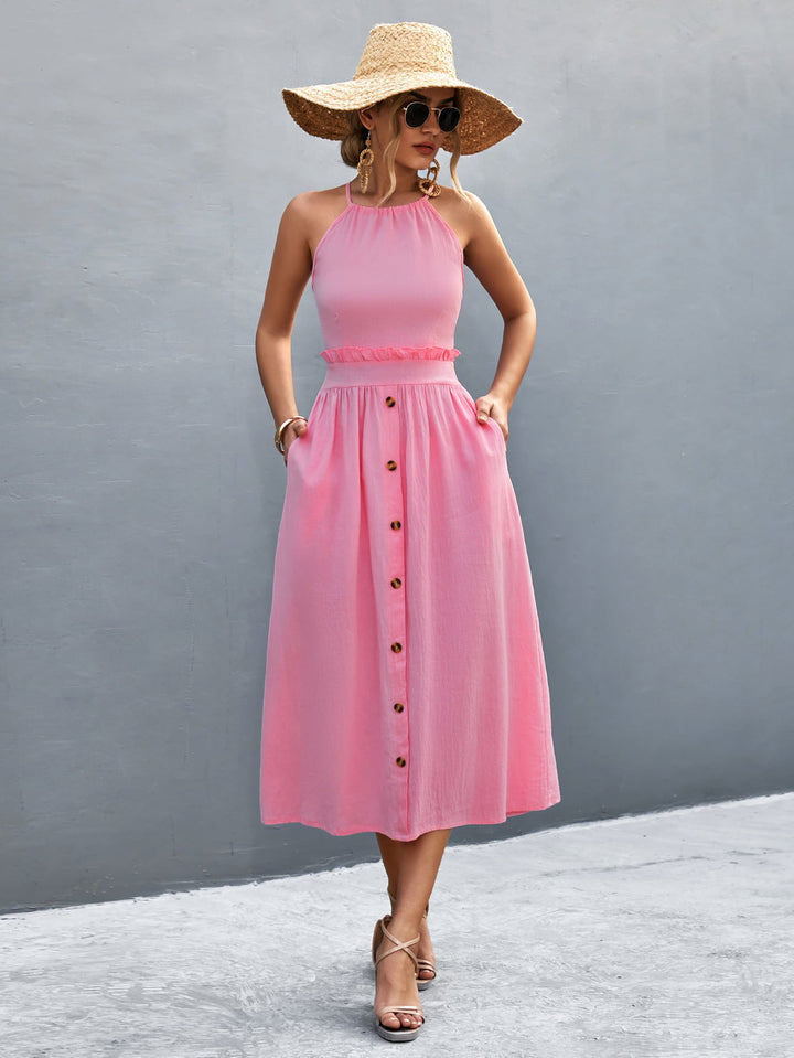 Derby Day Midi Dress - Cheeky Chic Boutique