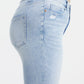 Time After Time BAYEAS Washed Straight Jeans - Cheeky Chic Boutique