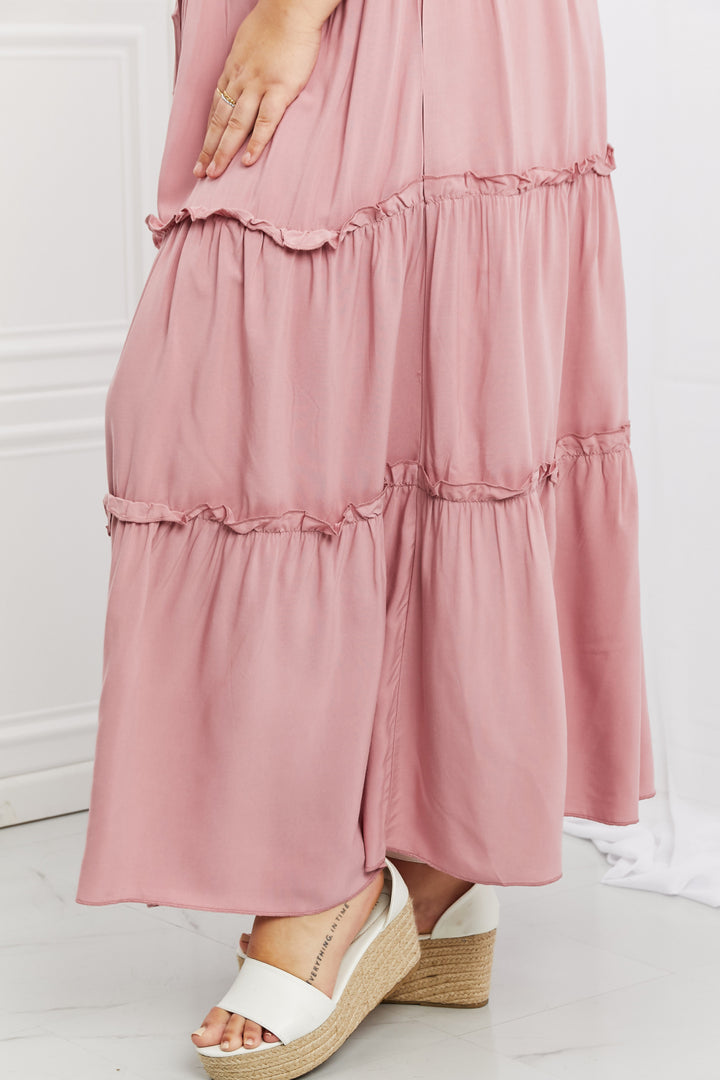 Zenana Summer Days Full Size Ruffled Maxi Skirt - Cheeky Chic Boutique