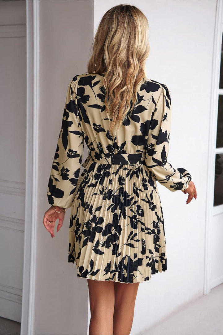 Fine Dining Floral Mini Dress - Cheeky Chic Boutique
