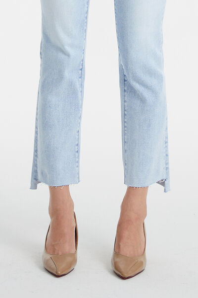 Time After Time BAYEAS Washed Straight Jeans - Cheeky Chic Boutique