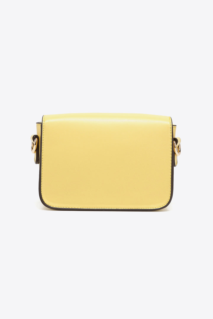 Nicole Lee USA Lexi Chain Detail Crossbody Bag - Cheeky Chic Boutique