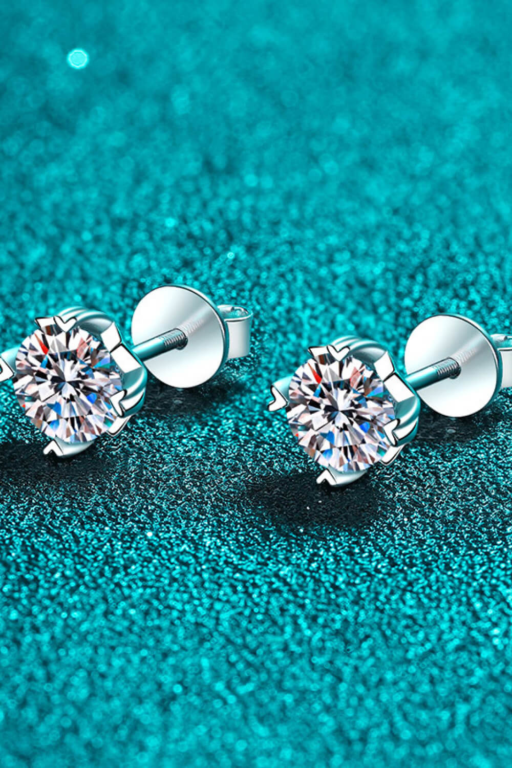 Good Day In My Mind Moissanite Stud Earrings - Cheeky Chic Boutique