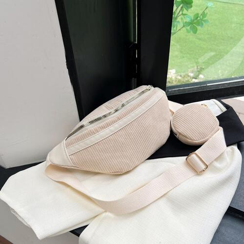 Mom Goals Corduroy Belt Bag - Cheeky Chic Boutique