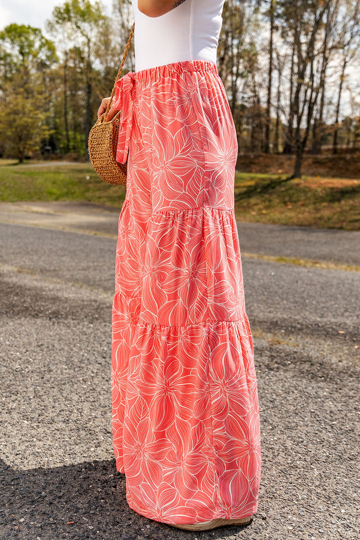 Pool Deck Floral Pants - Cheeky Chic Boutique